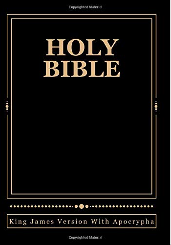 Buy Holy Bible King James Version With Apocrypha Book Online at Low ...