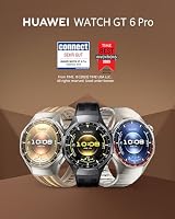 HUAWEI Watch GT 6 Pro Smartwatch, GPS Sportuhr mit EKG, 46mm, Schwarz – Ansicht 2