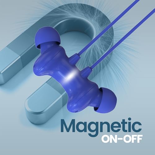 Image of AROMA NB121 Buzz Upto 60 Hours Playtime*, ENC, Magnetic On /Off Fast Charging Bluetooth