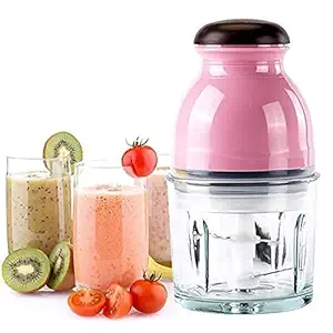 Homevilla Electric One Touch Mini Food Processor Blenders Mixers Grinder Chopper Capsule Cutter