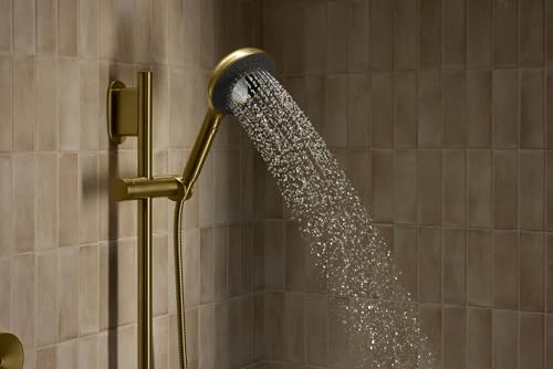 Ducha de mano KOHLER SpaViva redonda cromada pulida miniatura 3