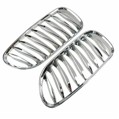 Rejilla delantera cromada ABS para Z4 E85 E86 modelos 2003 a 2009 3