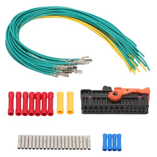 Taesayl 1 StüCk Kabelbaum Reparatursatz Skoda Fabia I II Türkabel-Reparatursatz 107065 Kabelreparatursatz für Volkswagen Golf 5 6 Touran Polo 5 Tiguan 4motion Kabellänge 420mm