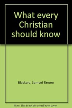 Hardcover What every Christian should know Book