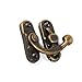 QANYEGN 12Pcs Antique Vintage Lock, Latch Hook with Screws, Bronze Swing Arm Latch Plated for Wood Jewelry Box(Bronze -Left)