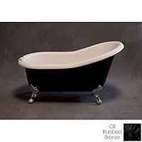Algopix Similar Product 5 - Strom Plumbing Tuxedo Acrylic Clawfoot