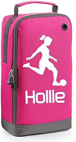 beyondsome Girls Personalised Football Boot Bag