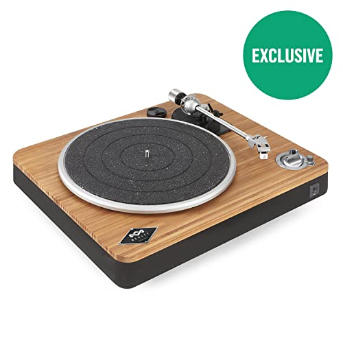 House of Marley Platine Bluetooth Stir It Up Wireless – Tourne-Disque Écoresponsable en Bambou, Tissu Rewind Recyclé, Enregistrement PC/MAC via USB, Son Supérieur – Édition Bamboo, Exclusivité Amazon - Les Beatles, Paul McCartney, John Lennon, RIngo Starr, George Harrison House of Marley Platine Bluetooth Stir It Up Wireless – Tourne-Disque Écoresponsable en Bambou, Tissu Rewind Recyclé, Enregistrement PC/MAC via USB, Son Supérieur – Édition Bamboo, Exclusivité Amazon – Image 3