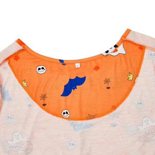 Image of American Trends Nightgowns for Women Cotton Night Shirts Short Sleeve Knee-Length, Sleep Shirts Summer Pajamas Sleepwear