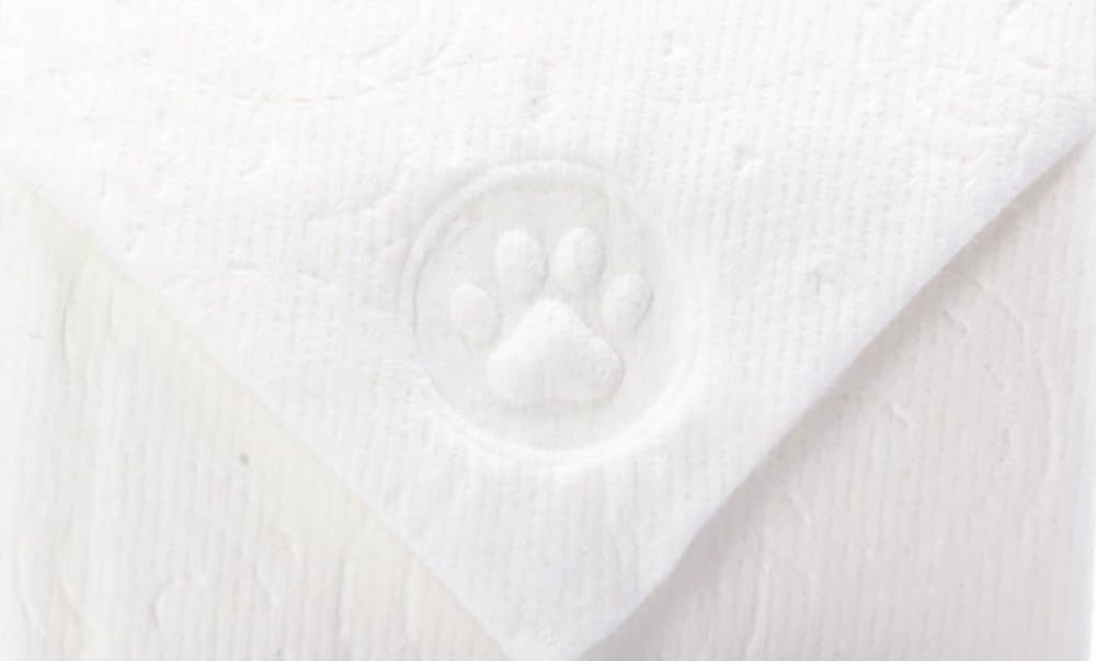 Toilet Paper Stamp Dog Paw - Create Beautifully Folded Toilet Paper for Guests, Vacation Rentals, Home Staging, House Keeping. Reusable Bathroom Decor