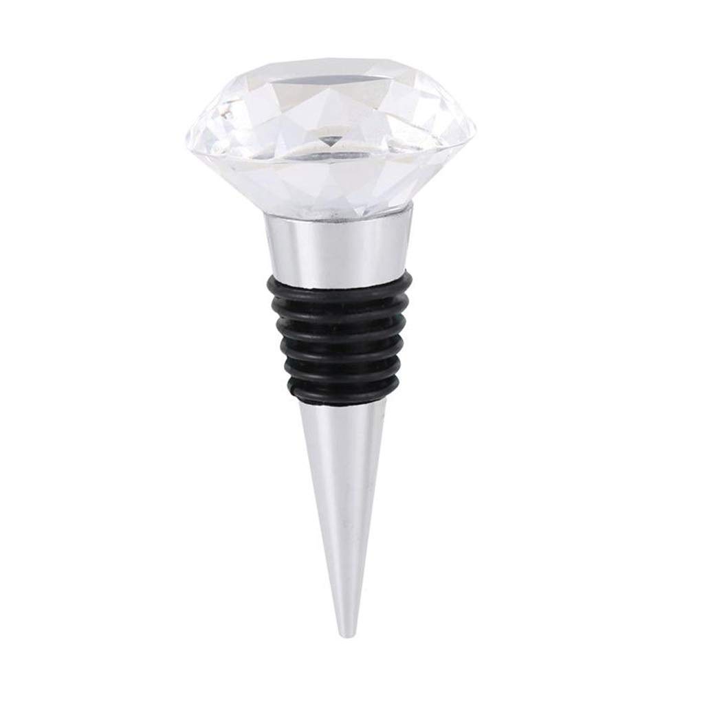 WolFum cristal diamant bouchon de vin Champagne bouteille scellant liège métal bouchon de vin bouchon faveurs de fête cuisine Bar WolFum