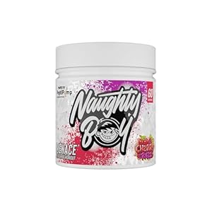 Naughty Boy Menace V2 Pre-Workout Powder – Cherry Razz, MAX Catalyst, CDP Choline & Uridine, Energy, Pump & Focus,420g