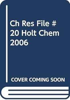 Paperback Ch Res File #20 Holt Chem 2006 Book