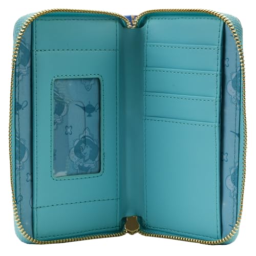 Loungefly DISNEY JASMINE PRINCESS SERIES ZIP AROUND WALLET4