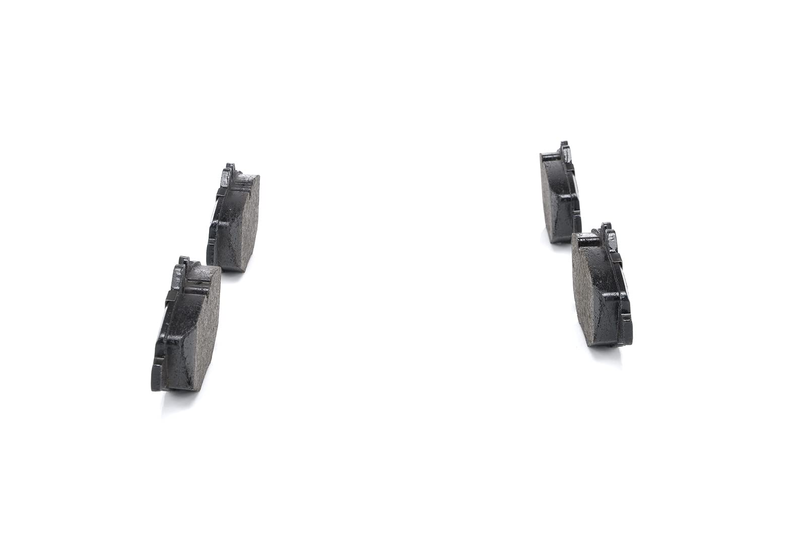 Bosch BP1197 - Pastiglie Freni Auto, Delantero - Calidad Bosch - Reducción de Ruido y Polvo - Certificación ECE-R90 - Sin Cobre - 1 Juego de 4 Pastillas