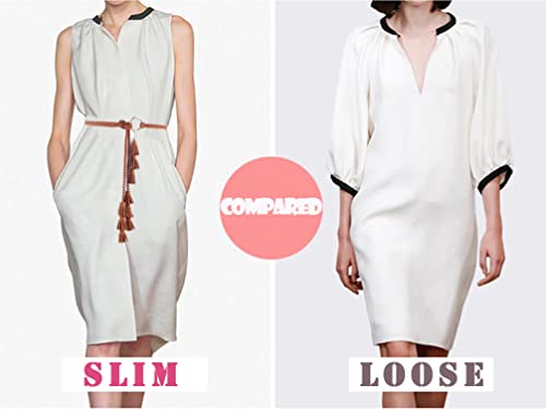 Women Girls Pu Leather Waist Belt Chain Skinny Rope With Double Tassel For Dress Skirt (Camel) #TOP4