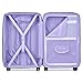florence by mills Spin Me Away Hardside Expandable Luggage with Spinner Wheels, Lavender, Checked-Medium 24 Inch