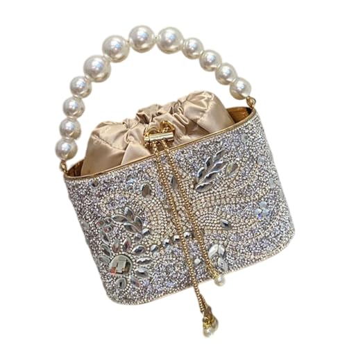 Sac de banquet anti-perte d'objets avec organiseur de soirée strass