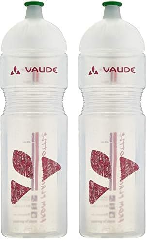 VAUDE Trinkflaschen Bike Bottle Organic, 0,75l, orange, one Size, 30376 (Packung mit 2)