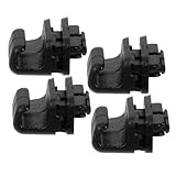 Installation : la conception crochet permet une installation simple et rapide sans avoir besoin d'outils, ce qui rend et efficace, rideau de store intérieur, crochets muraux pour rideaux