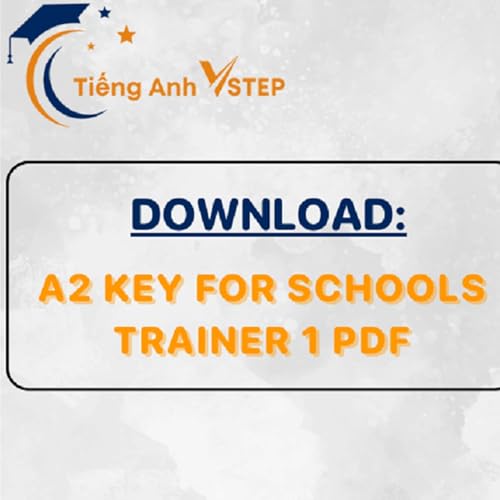 Audio Test 1 A2 Key for Schools Trainer 1