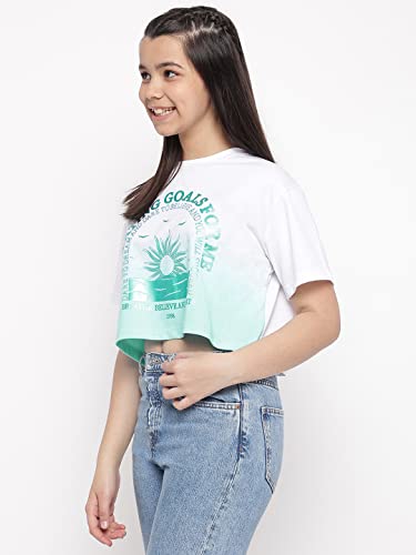 Image of Li'l Tomatoes Girls Cotton Relaxed Fit T-Shirt