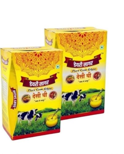 Image of MISHITA DAIRY SAGAR ghee Natural A2 Desi Cow Ghee 5 Kg| Pure Cow Ghee For Better Digestion And Immunity| 100% natural (2Kg DAIRY SAGAR TETRA)
