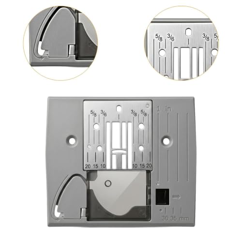 Placa de garganta robusta de 3.9x3.2 pulgadas compatible con HD6605 4