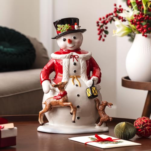 Villeroy&Boch　クリスマス　キャンドルハウス　スノーマン　雪だるま Villeroy&Bochビレロイボッホ キャンドルハウス クリスマス