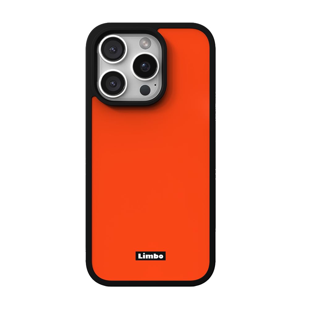 Limbo Silk case for Apple iPhone 16 Pro (Compatible with Magsafe) (Orange)