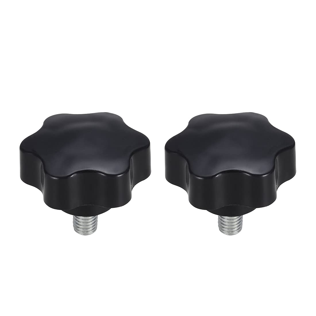 Bouton de serrage à vis mâle M10 molette étoile de 48mm pour fixation mécanique et bricolage
