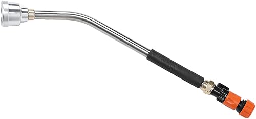 Miniatura 8 de Varita de riego, manguera de jardín, boquilla de manguera larga, boquilla rociadora de riego con rociador ergonómico para regar plantas, lavar autos