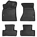 Husky Liners Weatherbeater Series | Front & 2nd Seat Floor Liners - Black | 96411 | Fits 2009-2016 Audi Q5, 2014 Audi SQ5 4 Pcs