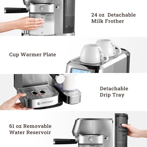 Amzchef Espresso Machine thumbnail 9