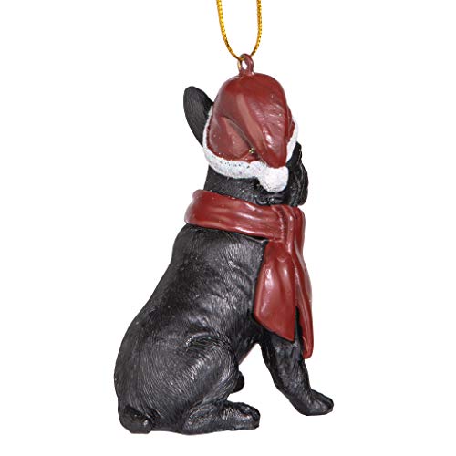 Design Toscano Christbaumschmuck, Französische Bulldoge