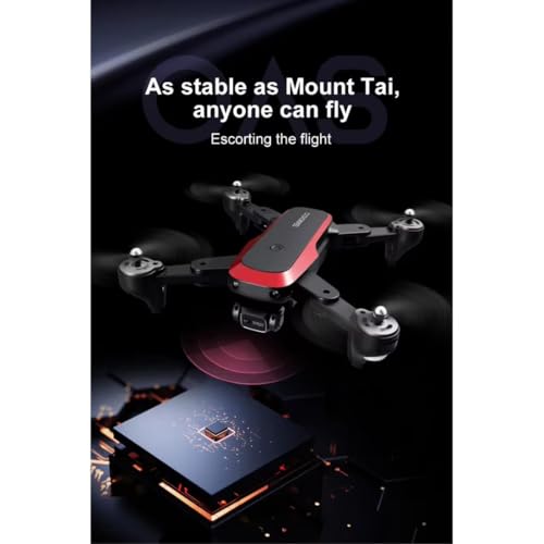 Image of DYOMNIZY S8000 Pro Drone with 4K Dual Camera | Foldable RC Drone with WiFi FPV, Altitude Hold, Headless Mode, Visual Positioning & Auto Return