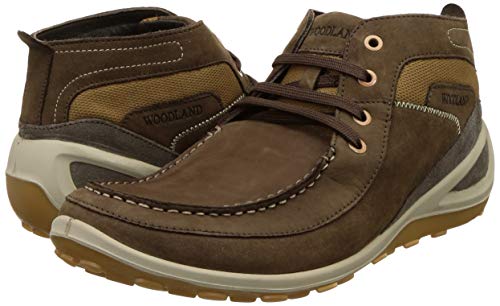 Image of Woodland Men's Leather Ankle Boots