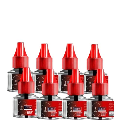 Image of Extra Power Mosquito Repellent Refill | Natural Protection Against Dengue and Mosquitoes | Compatible with Electric Vaporizer Machines Long-Lasting Mosquito Repellent for Home Use (PACK OF 8)