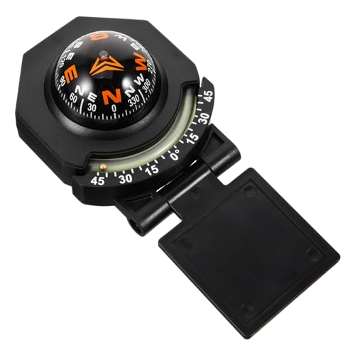 Kisangel Portable Ball Compass for Car Dashboard Automotive Compass for Easy Navigation Reliable Direction Guidance for Cars Boats Outdoor Travel