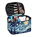 Flashideas Van Gogh Starry Night Large Capacity Travel Toiletry Bag Multifunctional Zipper Makeup Organizer Makeup Bag for Purse Toiletry Bag for Skincare Makeup Organizer Bag