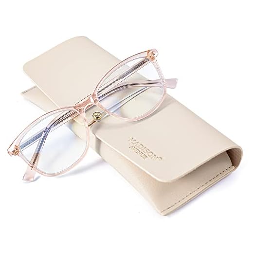 Madison Avenue Vintage Blue Light Reading Glasses Women Brown 1.0x