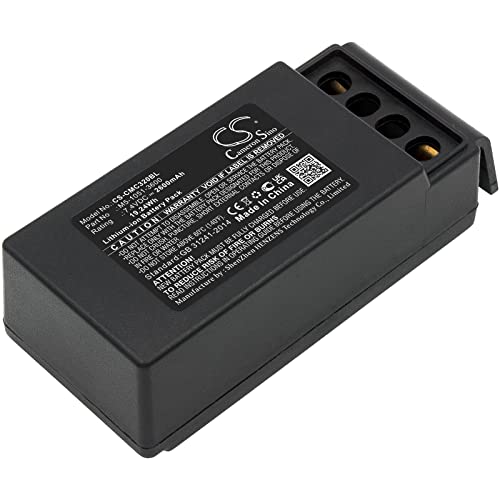 Batterie Techtek 2600mAh longue durée compatible Cavotec MC-3 et M9-1051-3600 EX
