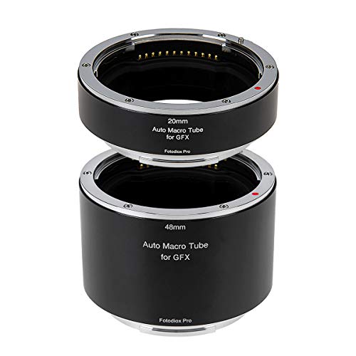 Fotodiox �}�N���G�N�X�e���V�����`���[�u MTA-GFX20�48 �i20mm, 48mm�j�i�x�m�t�B����GFX G�}�E���g�j �d�q�ړ_���� �t�H�g�f�B�I�b�N�X