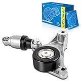 PHILTOP Belt Tensioner Assembly with Pulley for Toyota for Scion tC 2006-2007 2009-2010, Camry 2002 2004-2006, Highlander 2003-2007, RAV4 2002-2005, Solara, Timing Belt OE # 89056024