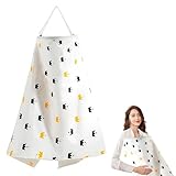 Breastfeeding Cover,Nursing Cover Breastfeeding Cover up Privacy Care Can Be Used as A Shopping Cart Cover Sun Umbrella, Baby Stroller Cover, Lightweight Blanket