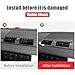 Central Dashboard air Vent mask Suitable for 2020-2025 2026 Land Rover Defender 90 110 130 air Conditioning Trim Frame Internal Protective Cover Modification Accessories (Carbon Fiber Texture)