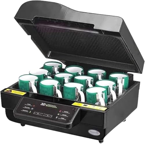 Máquina de Prensa Térmica 3D 2800W con Control Inteligente