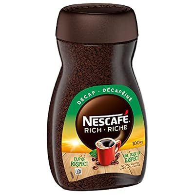 NESCAFE RICH Decaffeinated,dark roast Instant Coffee 100g