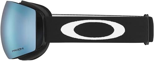 Vista 24 de Oakley Gafas de nieve Flight Deck L Correa negra mate/lente iridio zafiro nieve Prizm