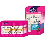 Vitakraft Meaty Morsels & PurrSticks Bundle - Cat Treats - Highly Palatable Pet Snack - Multi Pack o